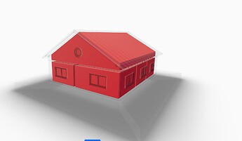 Screenshot of IfcSpaces in Speckle Viewer