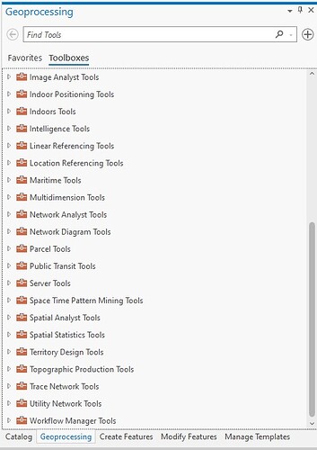 ArcGIS toolboxes