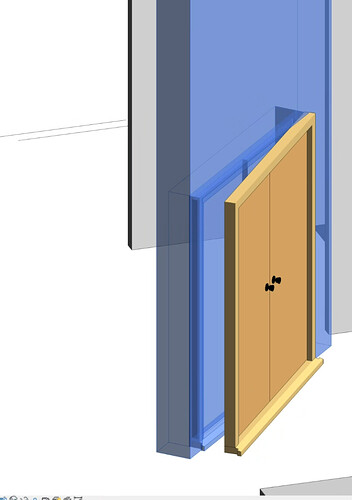 Door rotated