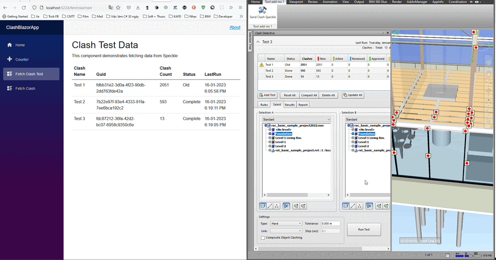 Control Clash Data Navisworks - Speckle - Tutorials - Speckle Community