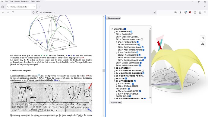 Speckle Viewer Géométrie