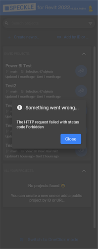 HTTP Error