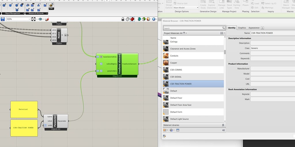 Grasshopper Plugin : Speckle2Revit -Material Parameter - Help - Speckle ...