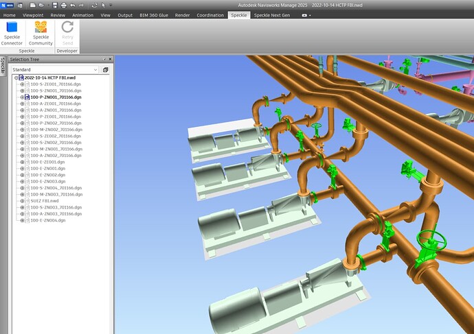 Bentley Model in Navisworks