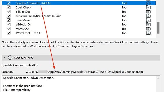SpeckleAddonDir