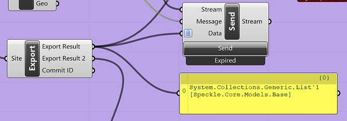 Does not send geometry to server